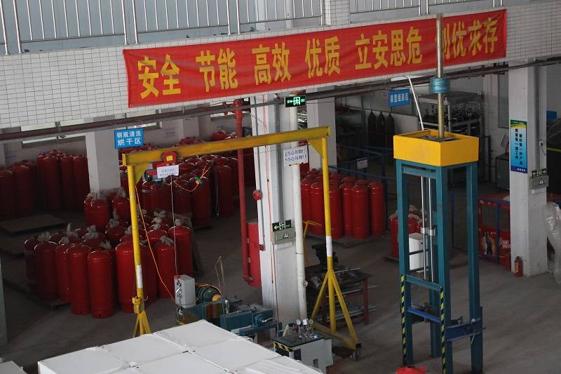 廣東海捷消防科技有限公司車間生產設備產品展示